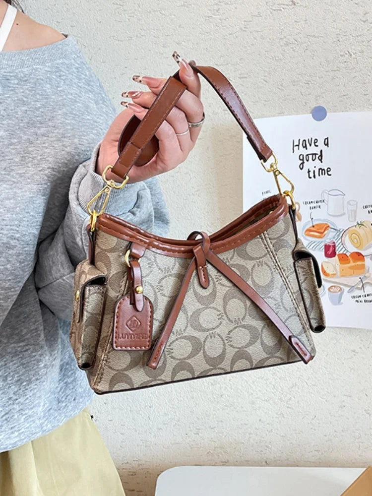 Vintage Monogram Hobo Small Shoulder Bag