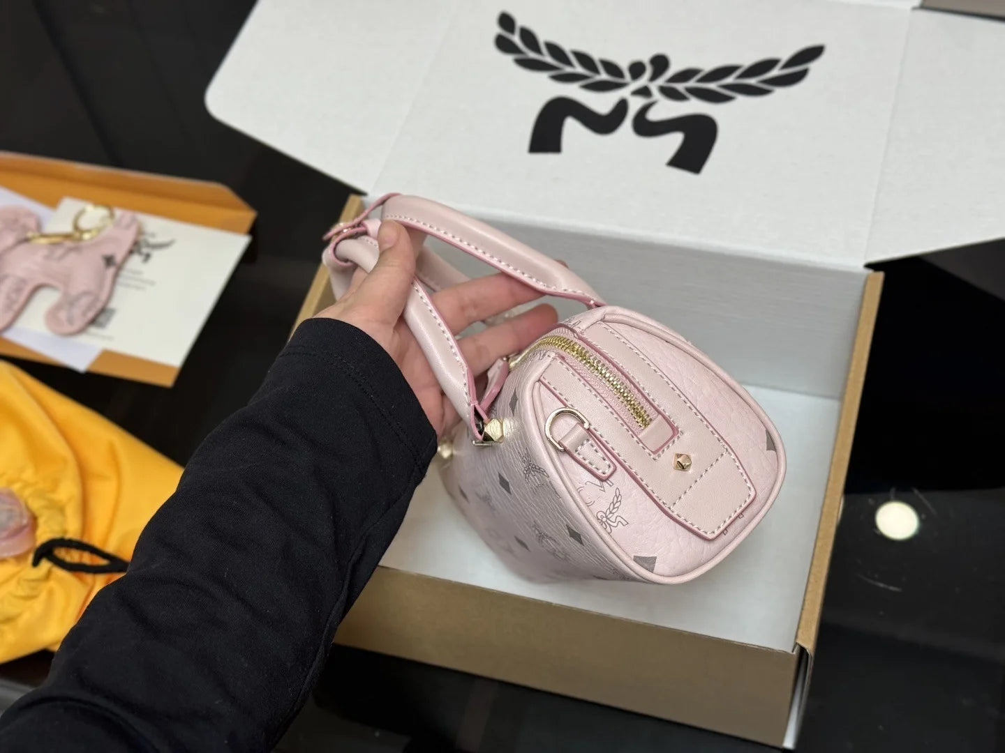 Vintage Monogram Mini Boston Bag