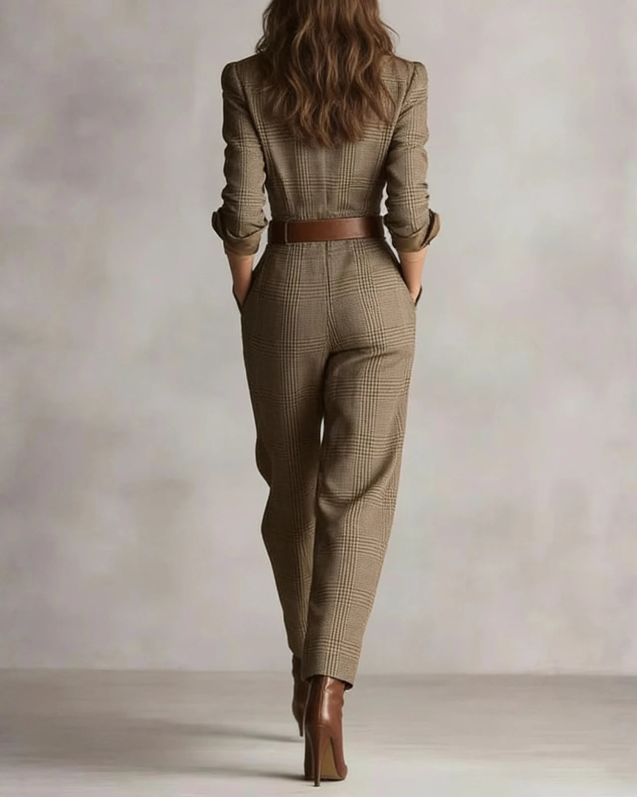 Heritage Plaid Jumpsuit