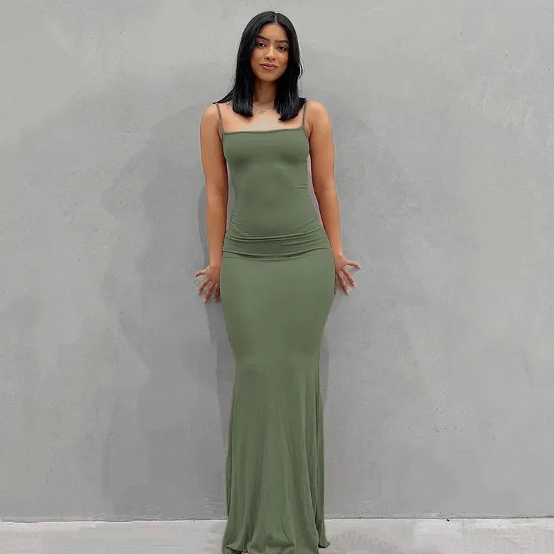 Essential Bodycon Maxi Dress