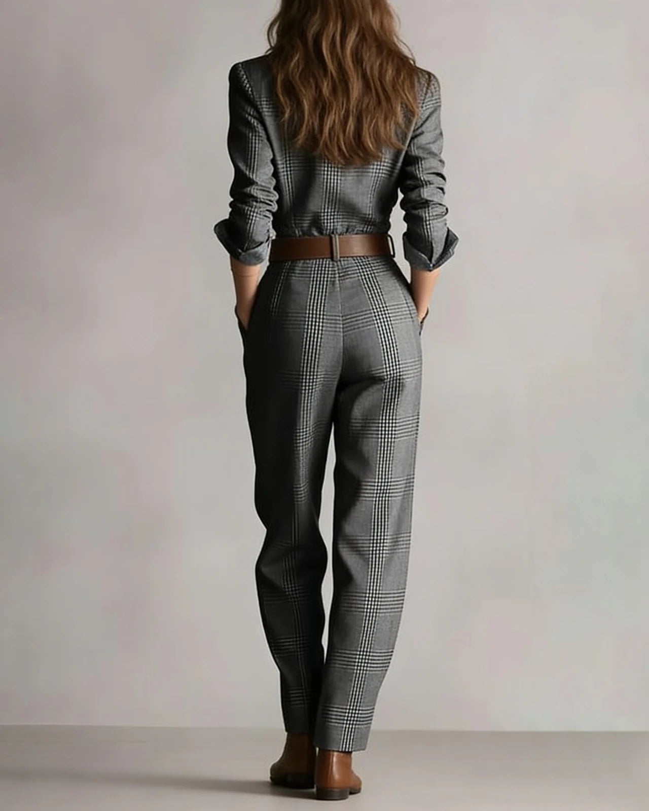 Heritage Plaid Jumpsuit