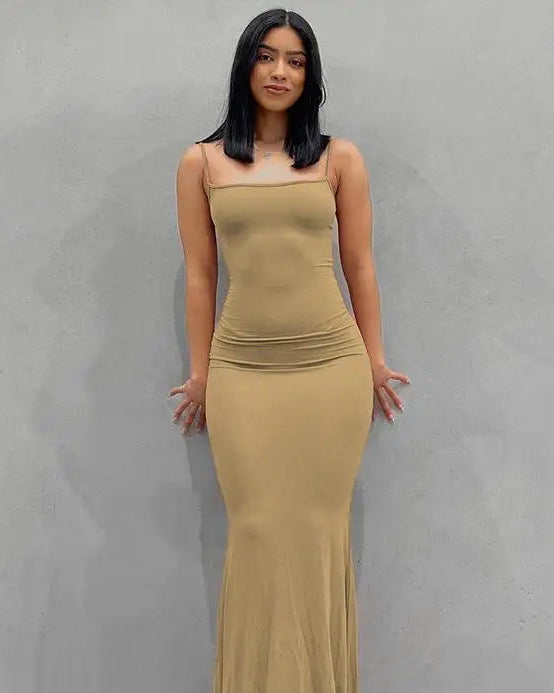 Bodycon Cami Maxi Dress