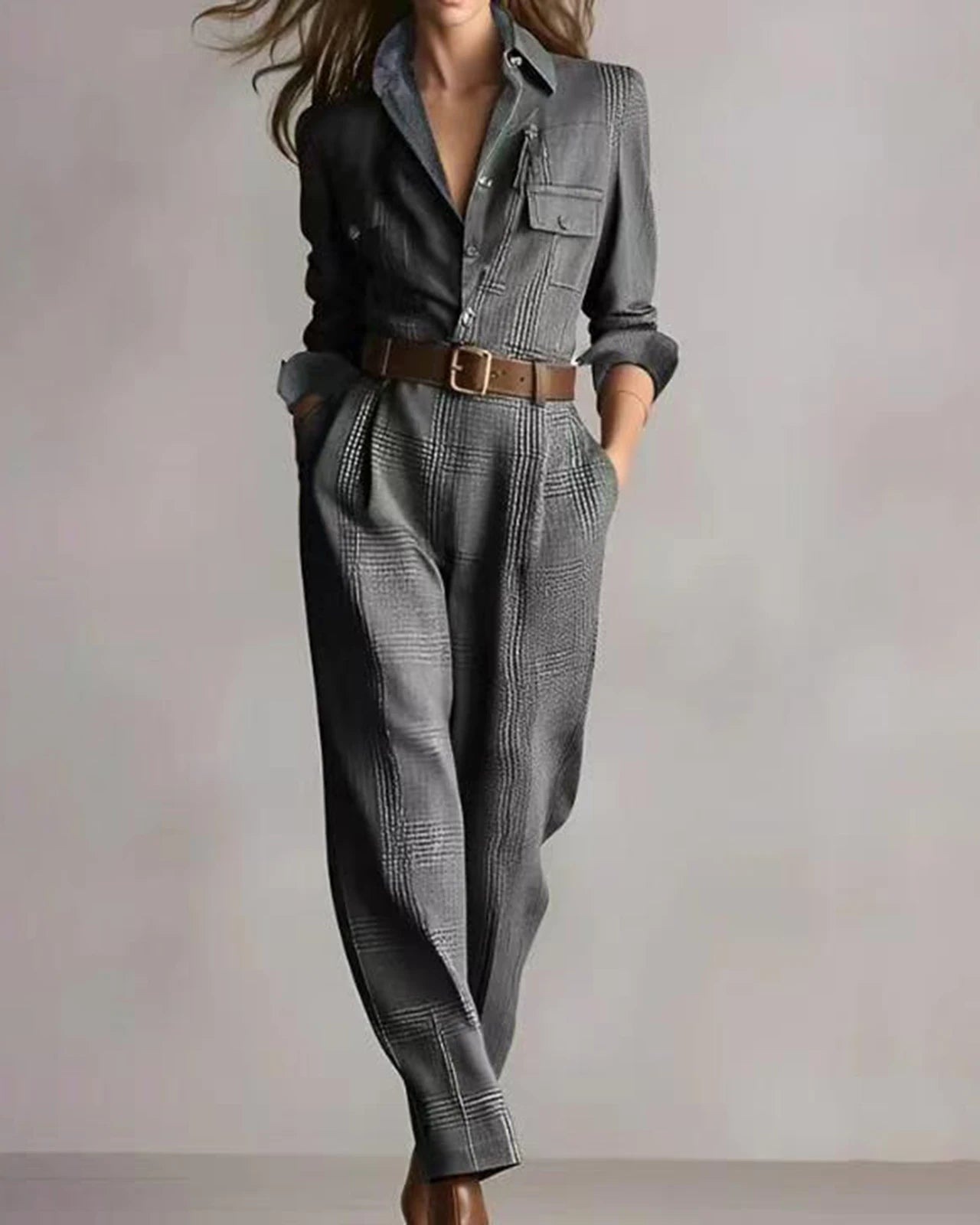 Heritage Plaid Jumpsuit