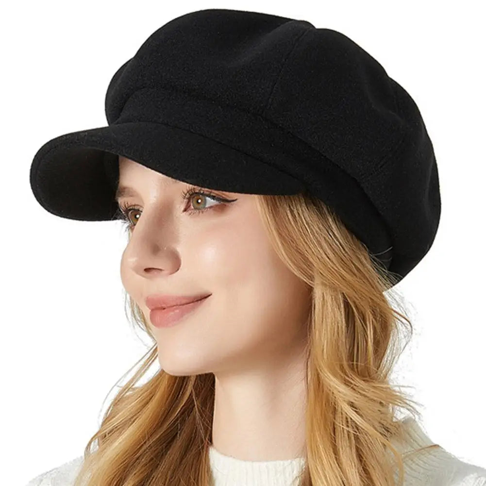 Classic Felt Newsboy Cap